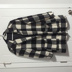 Black and white Plaid jacket